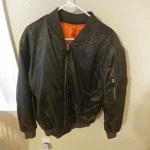 MA-1 Flight Bomber Jacket Reversable Large